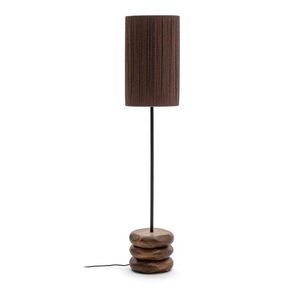 Sötét natúr színű akácfa állólámpa (magasság 147 cm) Kor – Kave Home kép