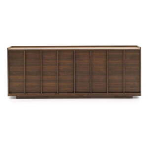 Barna komód diófa dekorral 200x80x45 cm Onix – Kave Home kép
