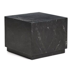 Márvány tárolóasztal 50x50 cm Sorein – Kave Home kép