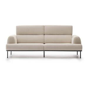 Bézs zsenília kanapé 234 cm Aurum – Kave Home kép