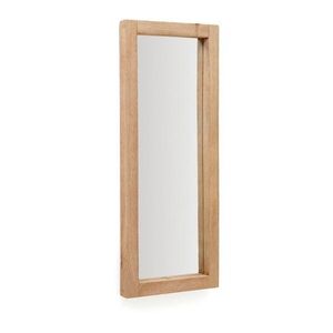 Fali tükör tömörfa kerettel 50x120 cm Maden – Kave Home kép