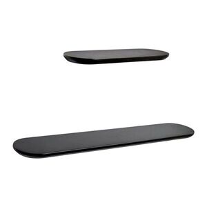 Fekete polc készlet 2 db-os 55 cm Arely – Kave Home kép