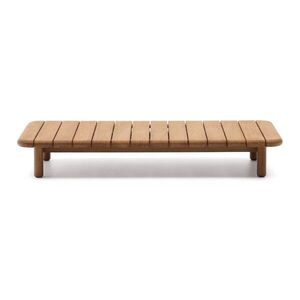 Teakfa kerti dohányzóasztal 70x140 cm Turqueta – Kave Home kép