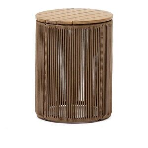 Kerek kerti tárolóasztal ø 40 cm Mesa – Kave Home kép