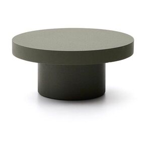 Beton kerek kerti dohányzóasztal ø 66 cm Aiguablava – Kave Home kép