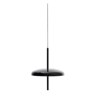 Fekete LED dimmelhető mennyezeti lámpa fém búrával ø 16 cm Porte – Kave Home kép