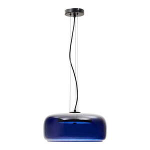 Sötétkék LED függőlámpa üveg búrával ø 38 cm Reig – Kave Home kép