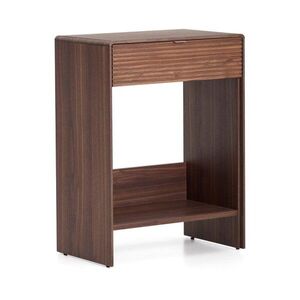 Sötét natúr színű komód diófa dekorral 60x81x37 cm Norlen – Kave Home kép