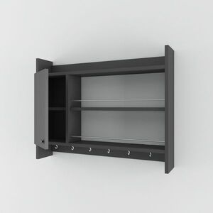 Knerr Anthracite konyhai polc, antracit kép