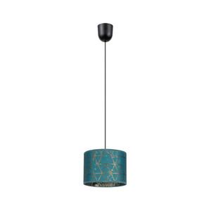 Csillár zsinóron REZO 1xE27/60W/230V türkiz 0024 kép