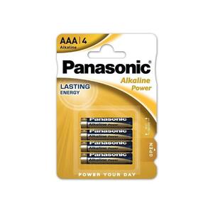 Pana - 4 db Alkáli elem AAA/LR03 PBALR03B4 kép
