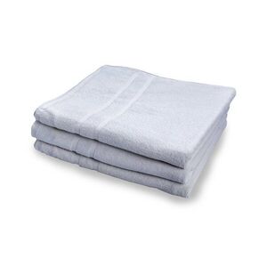 Deluxe fehér szállodai fürdőlepedő 100x200 cm, 100% pamut kép