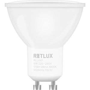RETLUX RLL 447 GU10 izzó, 3step DIMM 6W WW kép