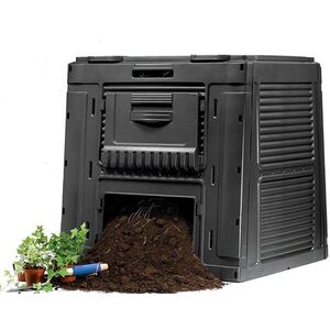 KETER komposztáló + talp, műanyag E- COMPOSTER, 470l kép