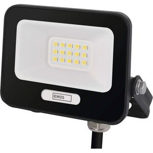 EMOS GLARO 10 W, természetes fehér, IP65, 1000 lm - fekete kép