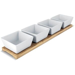 Lamart BAMBOO LT9020 tálalótál, 38x9cm, 4 db kép