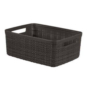 Jute sötétszürke tárolókosár, 5 l - Curver kép