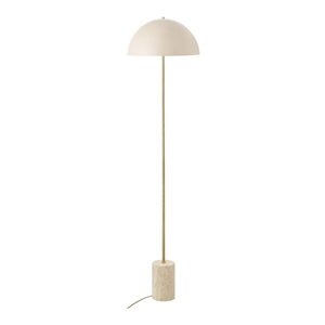 Bézs állólámpa fém búrával (magasság 155 cm) Sheffield – House Nordic kép