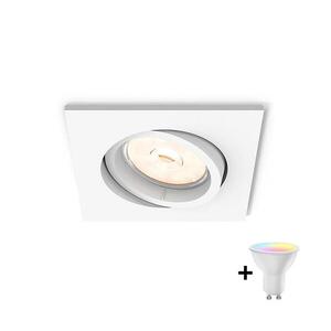 Philips - DONEGAL LED RGBW dimmelhető beépíthető mennyezeti lámpa 1xGU10/4, 8W/230V + távirányító P1940+AI2363 kép