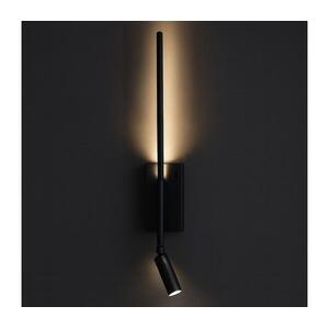 LED fali lámpatest TORCH LED/6W/230V + LED/3W fekete ML1566 kép