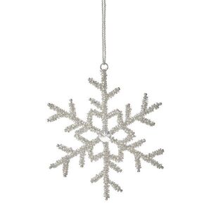 HANG ON karácsonyfadísz hópehely, 13 cm kép