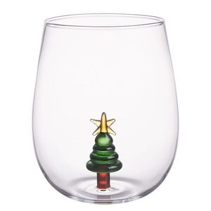 MERRY & JOY pohár, karácsonyfa 450 ml kép