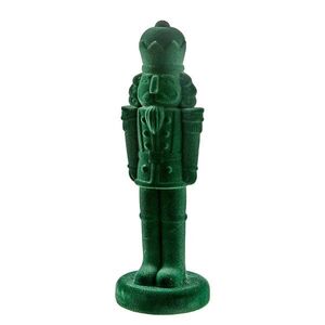 X-MAS ditótörő 32 cm, bársony zöld kép