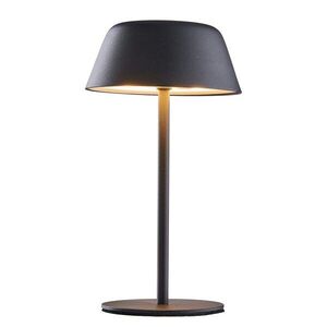 LIGHT UP LED mini asztali lámpa , fekete kép