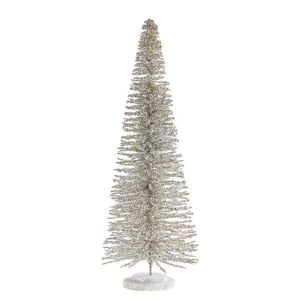 X-MAS csillógó fenyő 60cm , ezüst kép