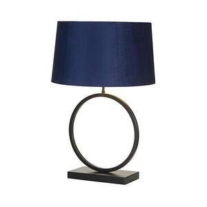 Searchlight EU93101AZ - ELEGANT asztali lámpa 1xE27/60W/230V kék EU93101AZ kép