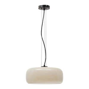 Szürkésbézs LED függőlámpa üveg búrával ø 38 cm Reig – Kave Home kép