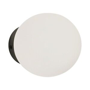 Fehér-fekete fém fali lámpa ø 15 cm Brisia – Kave Home kép