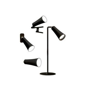 Fekete LED asztali lámpa (magasság 47, 5 cm) 4in1 – Brandani kép
