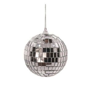 Műanyag karácsonyfadísz 8 cm Mirror Ball – Sass & Belle kép
