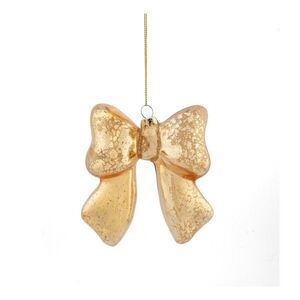 Üveg karácsonyfadísz 3, 5 cm Bow – Sass & Belle kép