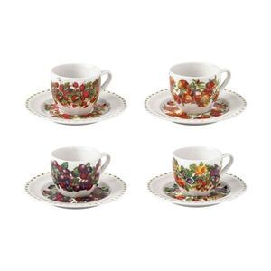 Fehér new bone china csésze szett 4 db-os 90 ml Le Primizie – Brandani kép