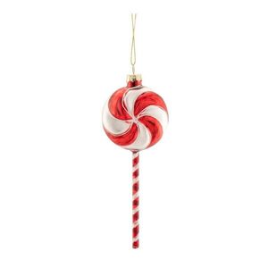 Üveg karácsonyfadísz 2, 5 cm Christmas Lollipop – Sass & Belle kép