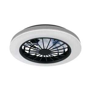 LED dimmelhető mennyezeti lámpa látorral GHANA LED/24W/230V fehér/fekete+távirányító 341303 kép