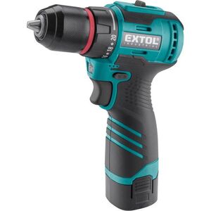 EXTOL Industrial fúrócsavarhúzó AKU Brushless, 16 V Li-ion 8791152 (2 × 2 Ah) kép