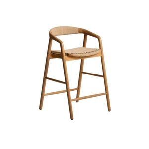 Natúr színű tölgyfa karfás bárszék (ülésmagasság 65 cm) Derile – Kave Home kép