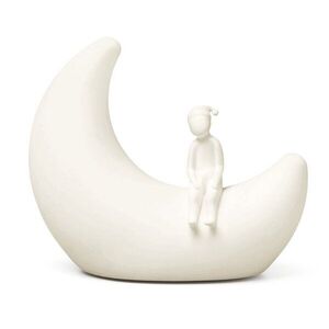 Elefántcsont színű gyerek éjjelilámpa Moon Off-White – Cam Cam Copenhagen kép