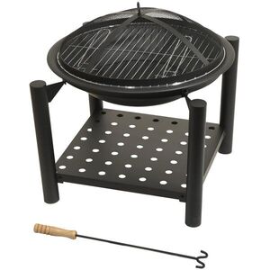 Cattara SABATINI Tűzrakó grillráccsal és fedéllel kép