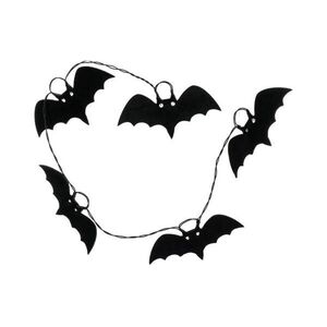 - LED Dekorációs lánc HALLOWEEN 10xLED/2xAA/meleg fehér 1, 3m denevéres 52000321 kép