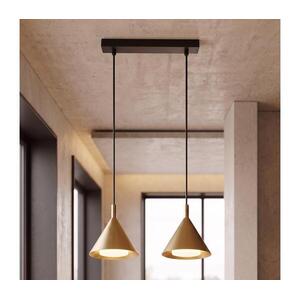 BRILAGI - LED Kábeles függőlámpa CONE DOUBLE 2xGX53/15W/230V aranyszínű WO-E14-G09-GLD-OEM kép