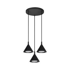BRILAGI - LED Zsinóros csillár CONE TRIPLE ROUND 3xGX53/15W/230V fekete WO-E14-G11-BLK-OEM kép