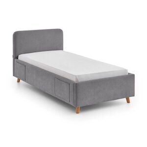 Szürke gyerekágy ágyrács nélkül 90x200 cm Cosy – Meise Möbel kép