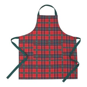 Pamut kötény karácsonyi mintával Christmas Tartan Check – Catherine Lansfield kép