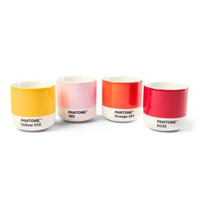 Porcelán eszpresszó csésze szett 4 db-os 100 ml Macchiato – Pantone kép