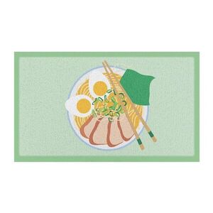 Újrahasznosított műanyag lábtörlő 40x70 cm Ramen Bowl – Artsy Doormats kép