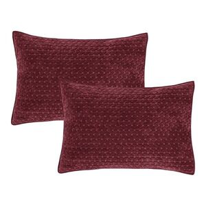 Bársony párnahuzat szett 2 db-os 50x75 cm Attica Velvet – Bianca kép